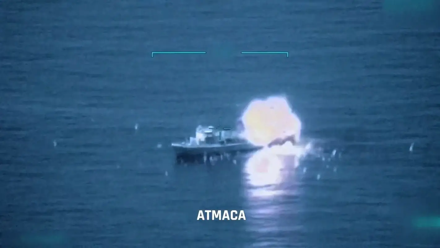 Denizkurdu II Tatbikatı ATMACA Atışı / Roketsan