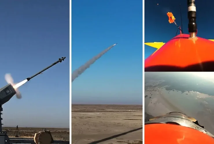 Levnt Close Air Defense System Test Firing / Roketsan