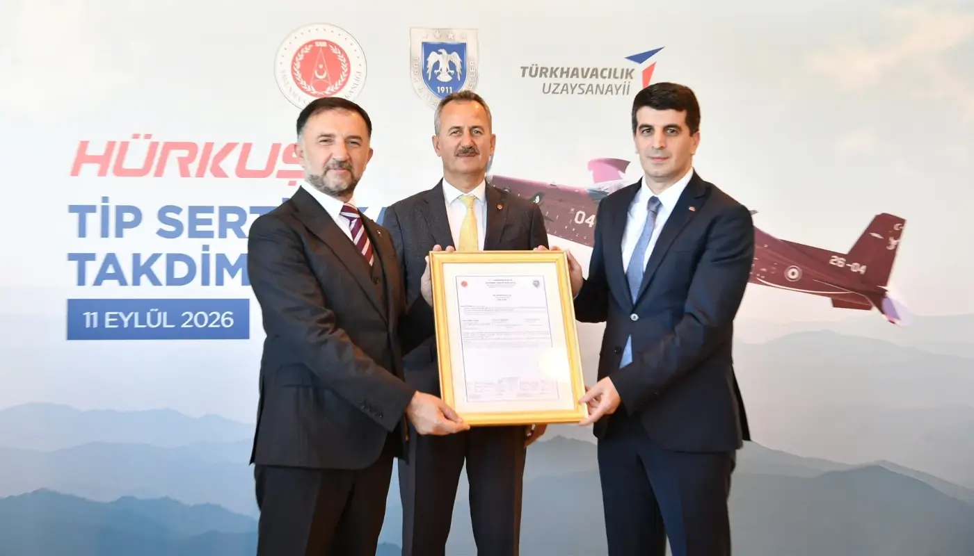TUSAŞ, Hürkuş-II Türkiye'nin ilk Askeri Tip Sertifaksını Aldı