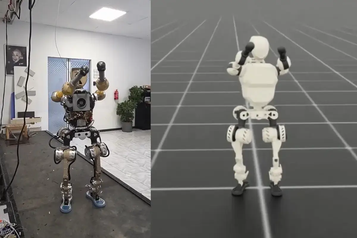 İnsansı Robot AKINCI-5 Dans Ediyor / Akınrobotics