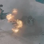 MKE TOLGA 20 mm Çift Silahlı Revolver Sistemi, Atış Yapıyor / MKE