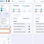 Togg Truemore, Servis Bilgi Ekranı